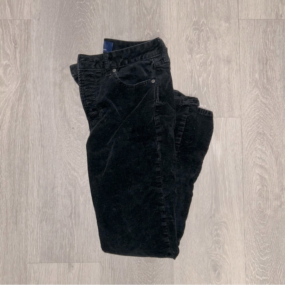 Corduroy Black Pants